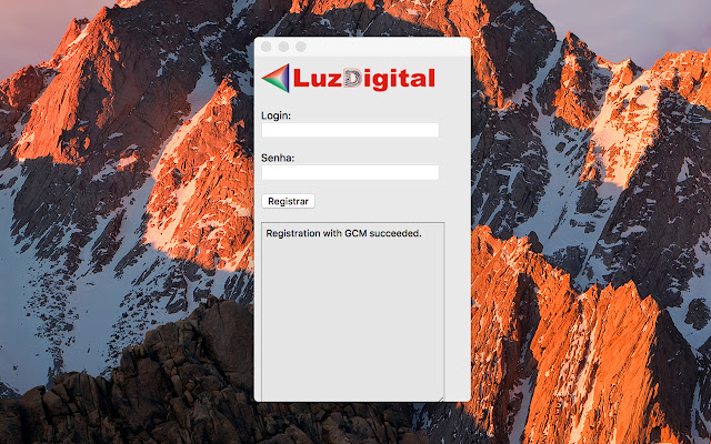 Alarme LuzDigital  from Chrome web store to be run with OffiDocs Chromium online