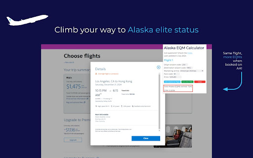 Alaska EQM Calculator  from Chrome web store to be run with OffiDocs Chromium online