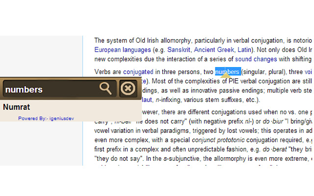 Albanian Dictionary  from Chrome web store to be run with OffiDocs Chromium online