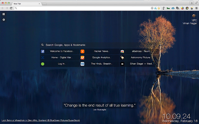 albatross flaunt your new tab  from Chrome web store to be run with OffiDocs Chromium online