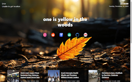 a leaf  from Chrome web store to be run with OffiDocs Chromium online