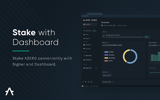 Aleph Zero Signer  from Chrome web store to be run with OffiDocs Chromium online