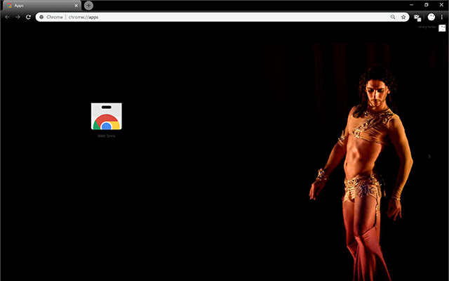 Alexandros belly dancer  from Chrome web store to be run with OffiDocs Chromium online