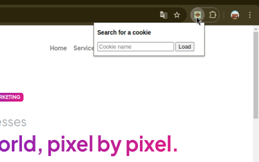 AlfaTrex Cookie Reader  from Chrome web store to be run with OffiDocs Chromium online