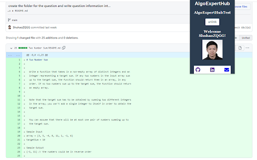 AlgoExpertHub  from Chrome web store to be run with OffiDocs Chromium online