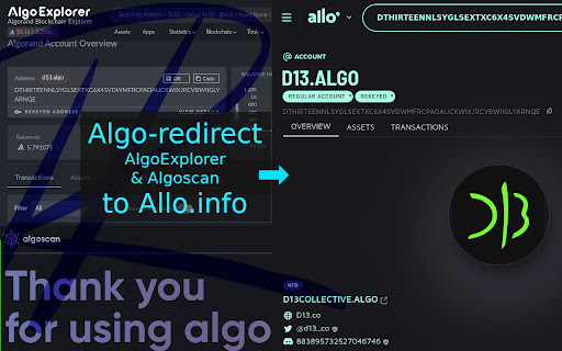 Algo Redirect  from Chrome web store to be run with OffiDocs Chromium online
