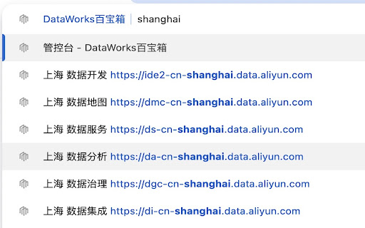 Alibaba Cloud DataWorks Modules  from Chrome web store to be run with OffiDocs Chromium online