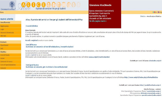 Alice2Moodle  from Chrome web store to be run with OffiDocs Chromium online