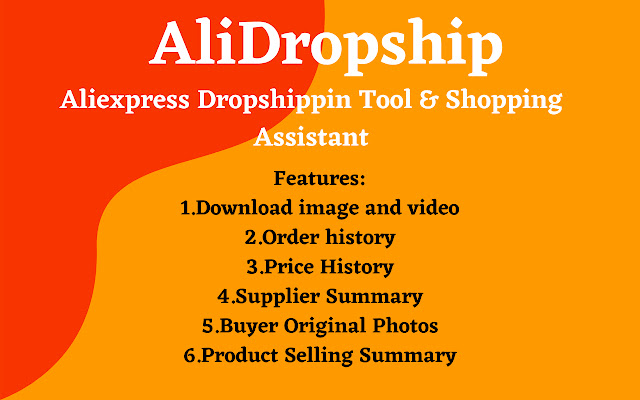AliDropship AliExpress Dropshipping Tool  from Chrome web store to be run with OffiDocs Chromium online