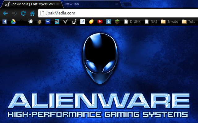 AlienWare: Blue By JpakMedia  from Chrome web store to be run with OffiDocs Chromium online
