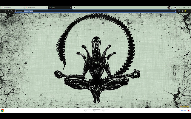 Alien Zen  from Chrome web store to be run with OffiDocs Chromium online