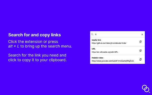 All Abouts Finder  from Chrome web store to be run with OffiDocs Chromium online