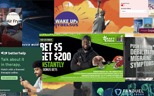 All Ads  from Chrome web store to be run with OffiDocs Chromium online