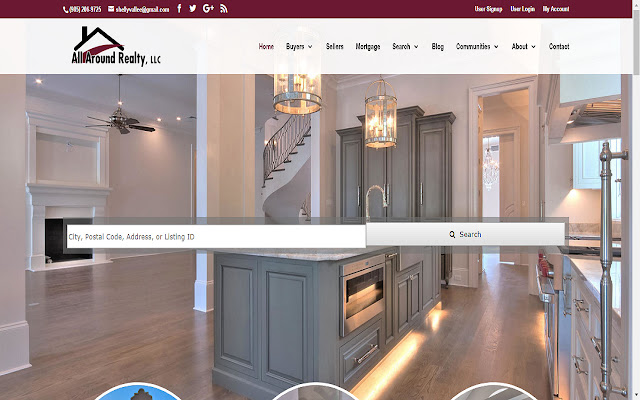 All Around Realty  from Chrome web store to be run with OffiDocs Chromium online