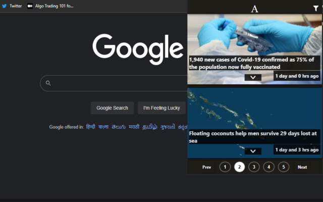 All News  from Chrome web store to be run with OffiDocs Chromium online