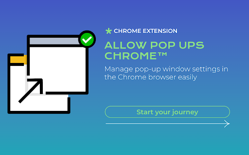 Allow Pop Ups Chrome  from Chrome web store to be run with OffiDocs Chromium online