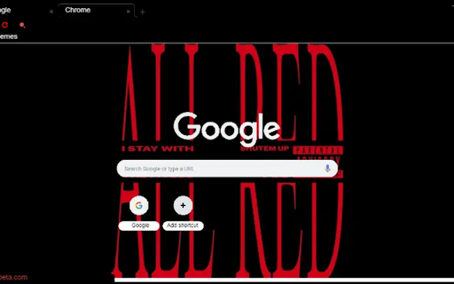 ALL RED  from Chrome web store to be run with OffiDocs Chromium online