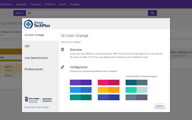 AlmaTechPlus  from Chrome web store to be run with OffiDocs Chromium online