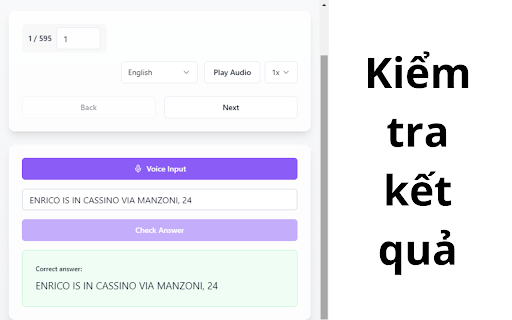 Alo Song Ngữ  from Chrome web store to be run with OffiDocs Chromium online