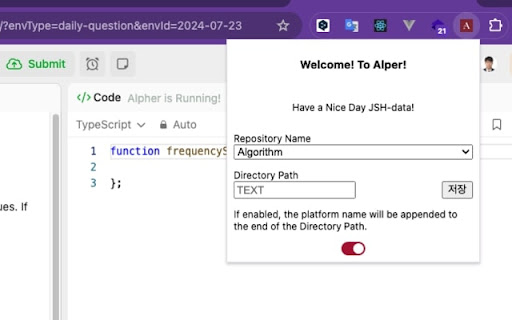 alper  from Chrome web store to be run with OffiDocs Chromium online