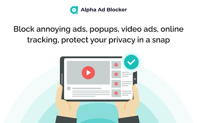 Alpha Adblocker  from Chrome web store to be run with OffiDocs Chromium online