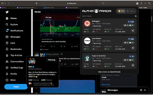 AlphaPanda Gems  from Chrome web store to be run with OffiDocs Chromium online