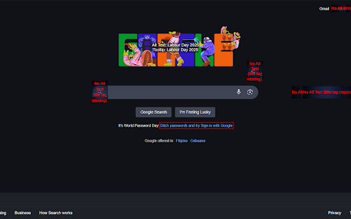 Alt Text Viewer  from Chrome web store to be run with OffiDocs Chromium online