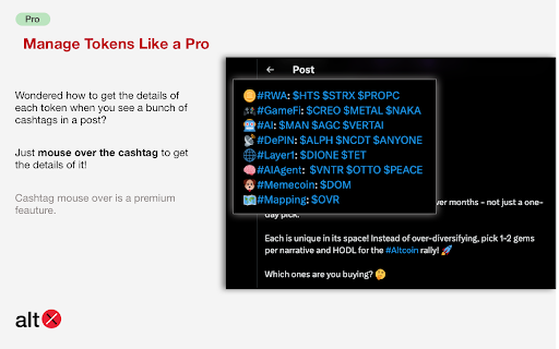 AltX  from Chrome web store to be run with OffiDocs Chromium online