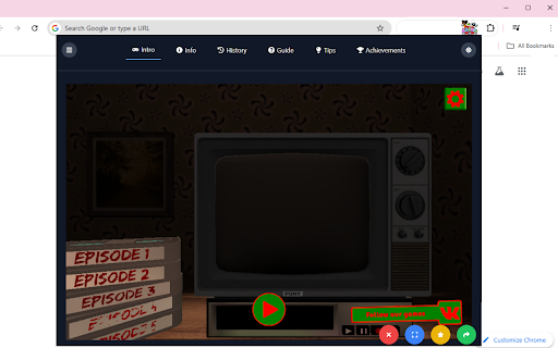 Amanda the Adventurer  from Chrome web store to be run with OffiDocs Chromium online