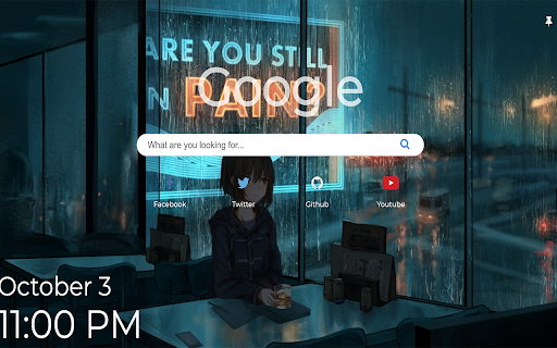 Amazing Anime Theme  from Chrome web store to be run with OffiDocs Chromium online