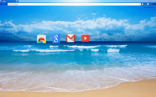 Amazing Beach for 1366 X 768 resolution  from Chrome web store to be run with OffiDocs Chromium online