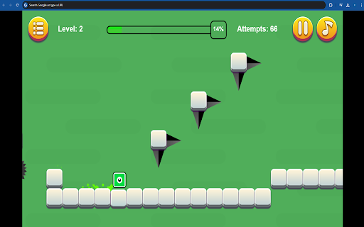 Amazing Cube Adventure Game  from Chrome web store to be run with OffiDocs Chromium online