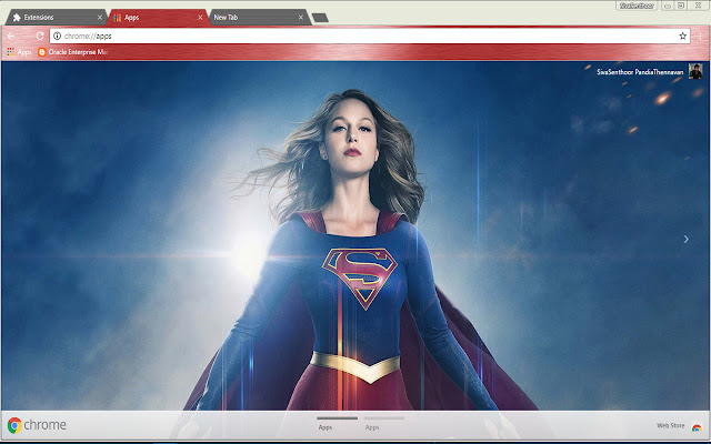 Amazing Super Girl Super Hero  from Chrome web store to be run with OffiDocs Chromium online