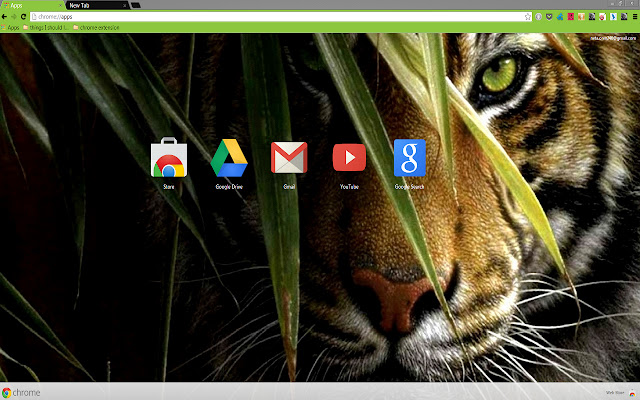 Amazing Tiger for 1366 X 768 resolution  from Chrome web store to be run with OffiDocs Chromium online