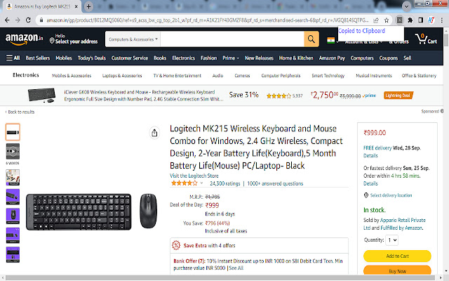 Amazon Affiliate Link Maker  from Chrome web store to be run with OffiDocs Chromium online