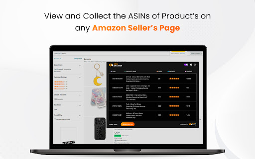 Amazon ASIN Grabber tool by AMZ Online Arbitrage  from Chrome web store to be run with OffiDocs Chromium online Amazon ASIN Grabber tool by AMZ Online Arbitrage  from Chrome web store to be run with OffiDocs Chromium online