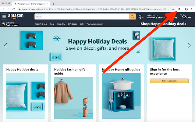 Amazon Bookmark  from Chrome web store to be run with OffiDocs Chromium online