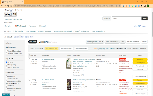 Amazon™ Bulk Shipping Automation  from Chrome web store to be run with OffiDocs Chromium online