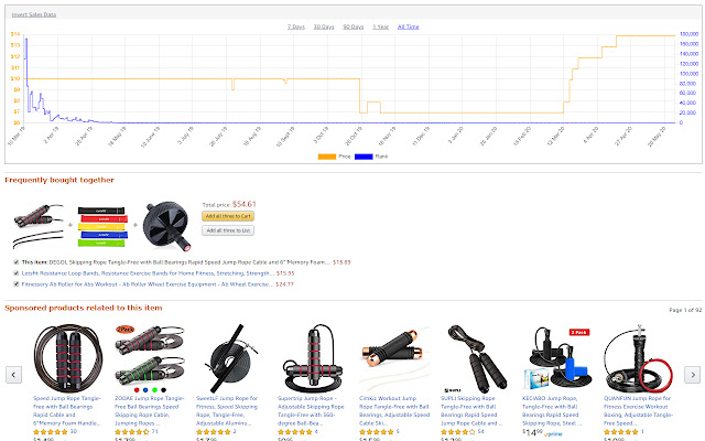 Amazon Data App  from Chrome web store to be run with OffiDocs Chromium online
