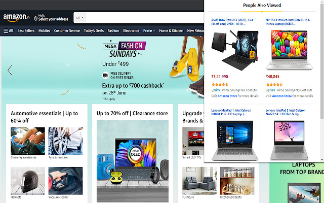 Amazon Deals  from Chrome web store to be run with OffiDocs Chromium online