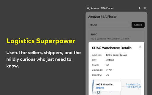 Amazon FBA Finder  from Chrome web store to be run with OffiDocs Chromium online