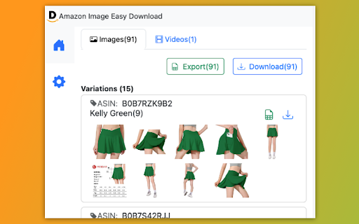 Amazon Image Downloader Photo  Videos  from Chrome web store to be run with OffiDocs Chromium online