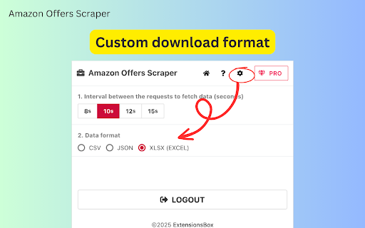 Amazon Offers Scraper  from Chrome web store to be run with OffiDocs Chromium online