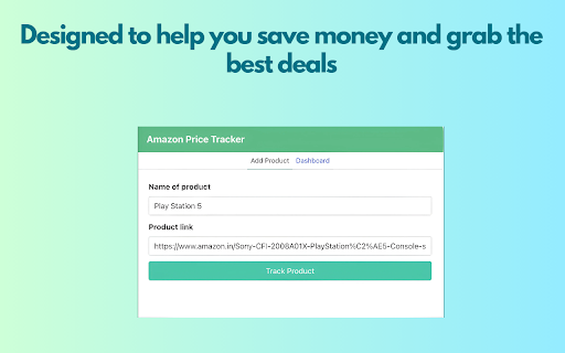 Amazon Price Tracker  from Chrome web store to be run with OffiDocs Chromium online