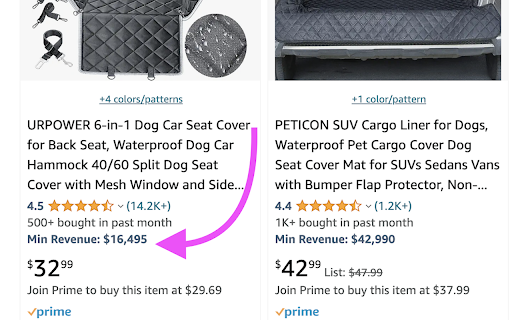 Amazon Revenue Calculator  from Chrome web store to be run with OffiDocs Chromium online