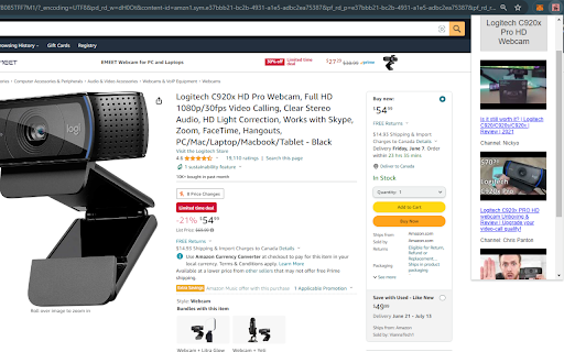 Amazon Reviews Extension  from Chrome web store to be run with OffiDocs Chromium online