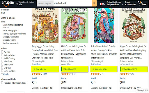 Amazon Sales  Reviews Tracker  from Chrome web store to be run with OffiDocs Chromium online