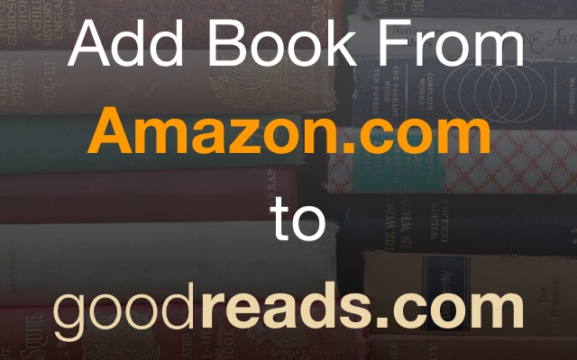 Amazon to Goodreads  from Chrome web store to be run with OffiDocs Chromium online