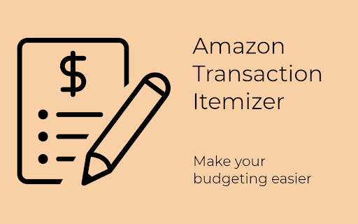 Amazon Transaction Itemizer  from Chrome web store to be run with OffiDocs Chromium online