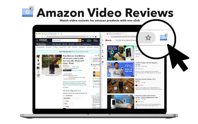 Amazon Video Reviews  from Chrome web store to be run with OffiDocs Chromium online